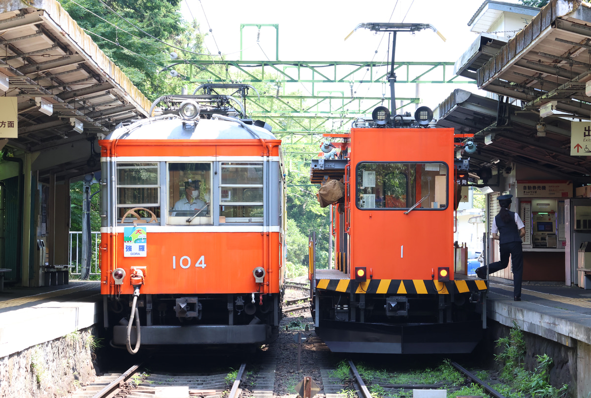 小田急箱根 入生田検車区 モニ1形 モニ1号