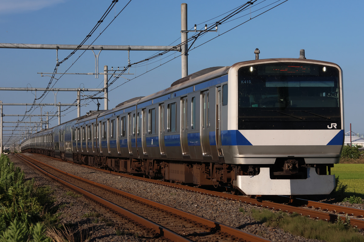 JR東日本 勝田車両センター E531系 K415編成