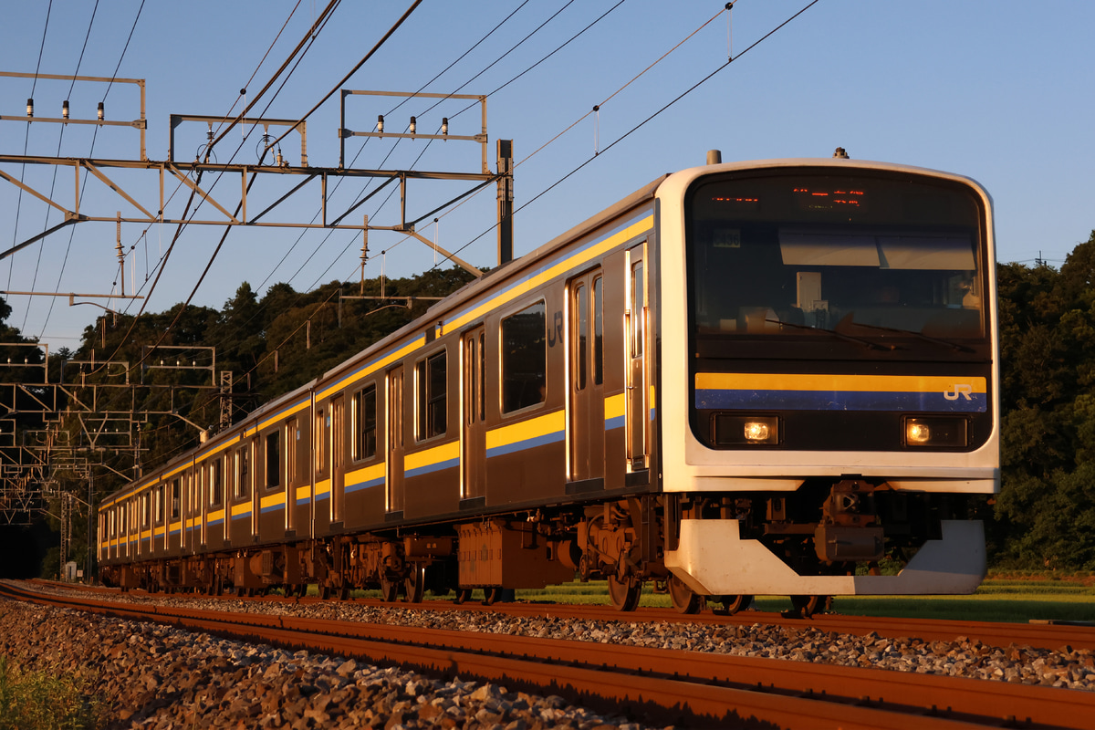 JR東日本 幕張車両センター 209系 C466編成