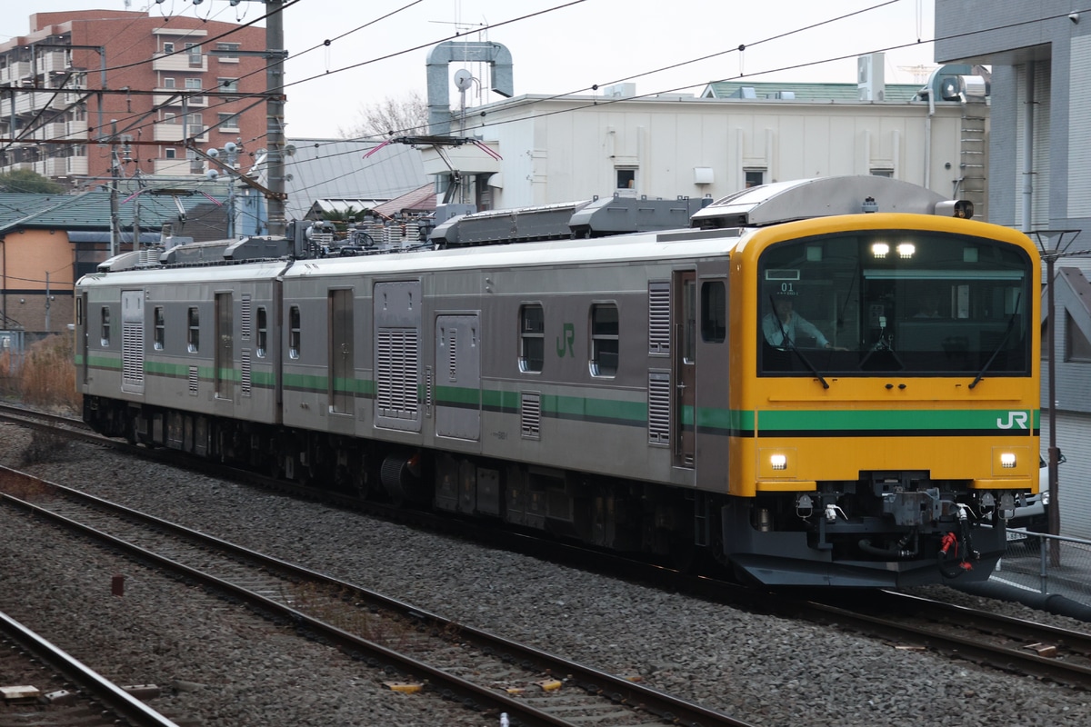 JR東日本 尾久車両センター E493系 オク01編成