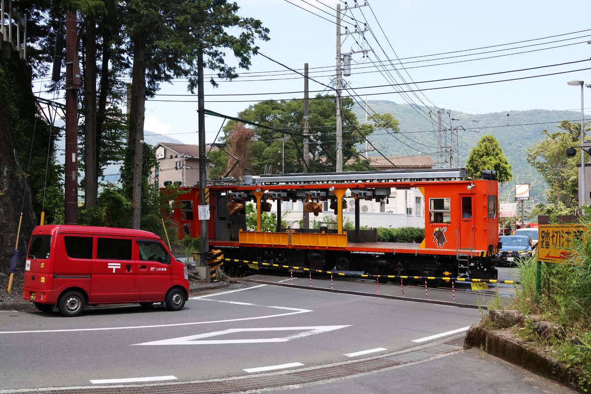 小田急箱根 入生田検車区 モニ1形 モニ1号