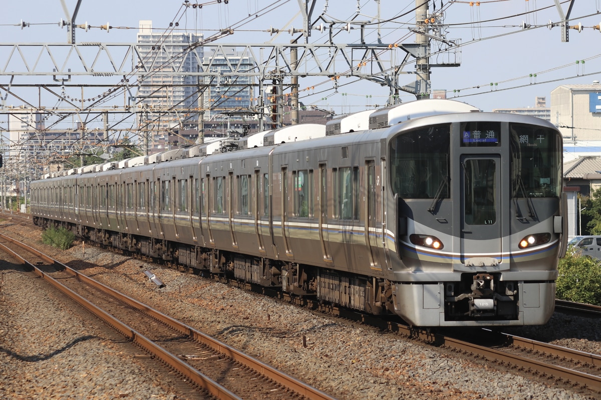 JR西日本 網干総合車両所本所 225系 L11編成