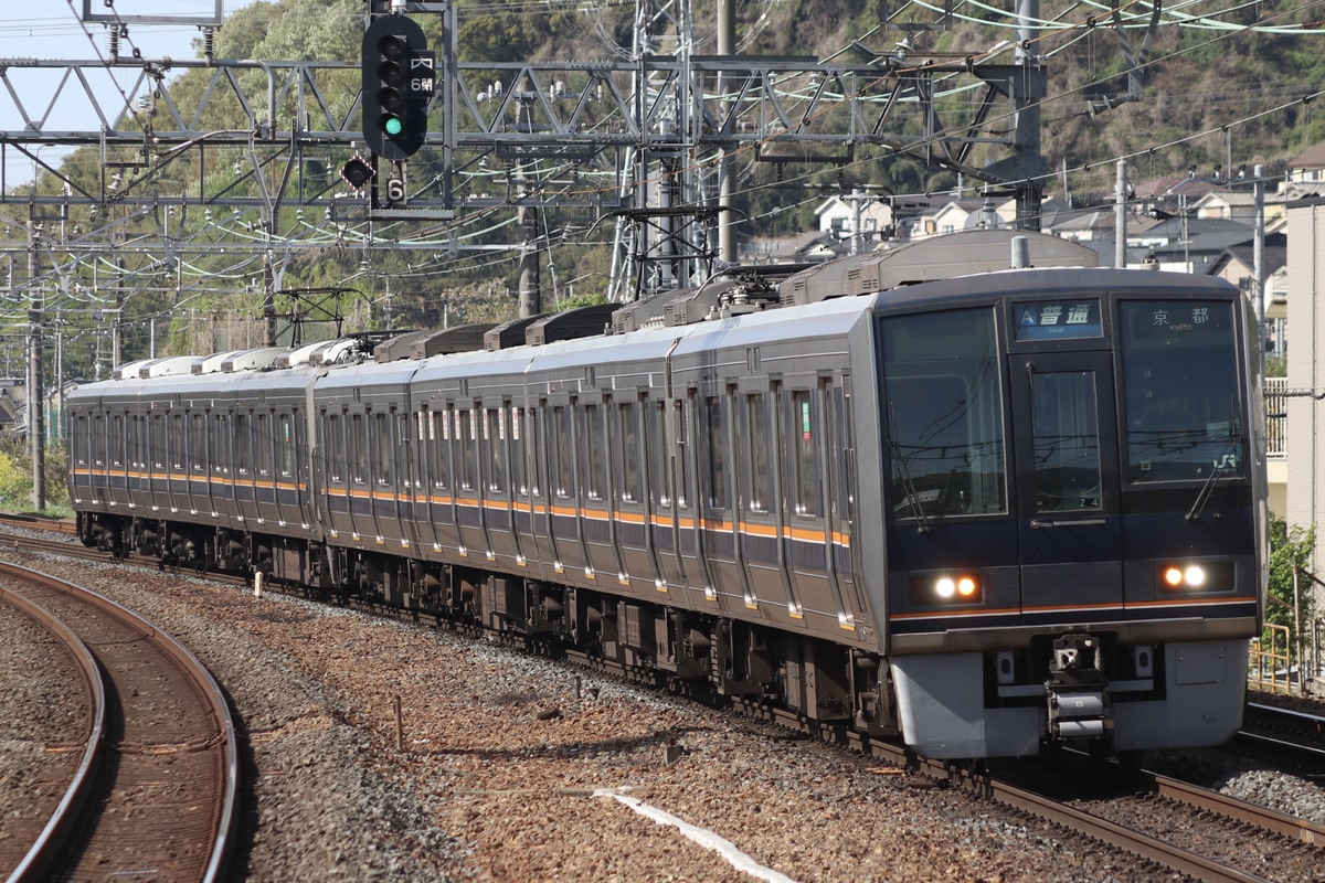 JR西日本 網干総合車両所明石支所 207系 Z4編成