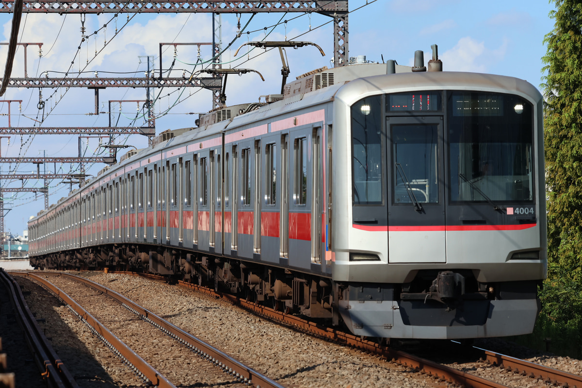 東急電鉄 元住吉検車区 5050系 4104F