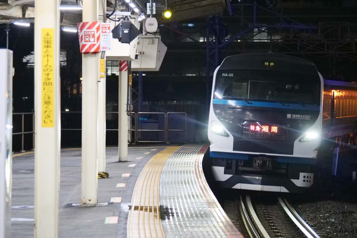 JR東日本 大宮総合車両センター本区 E257系 NA-05編成