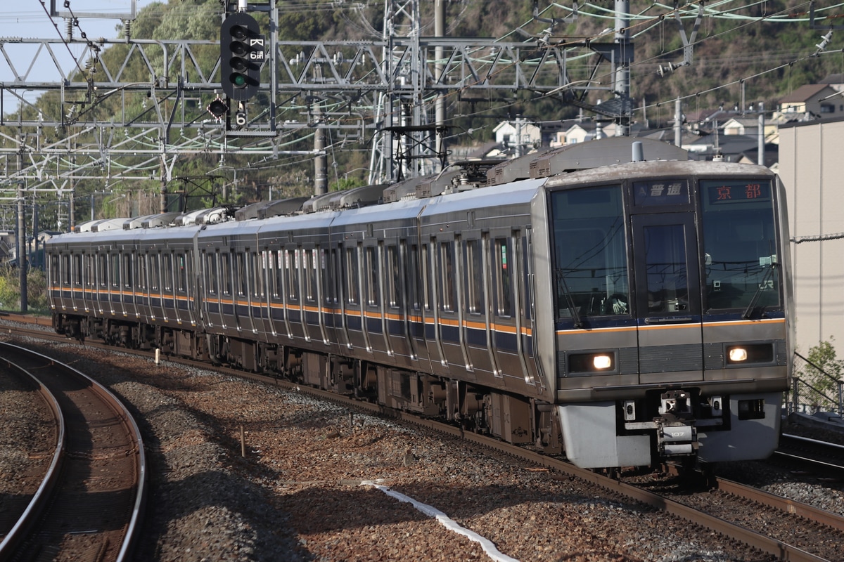 JR西日本 網干総合車両所明石支所 207系 H7編成