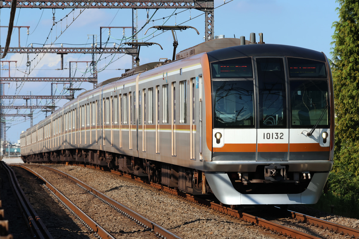東京メトロ 和光検車区 10000系 10132F