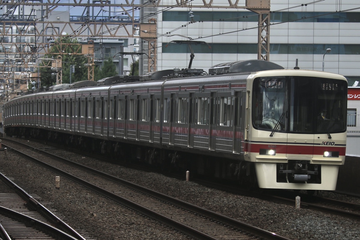 京王電鉄 若葉台検車区 8000系 8730F
