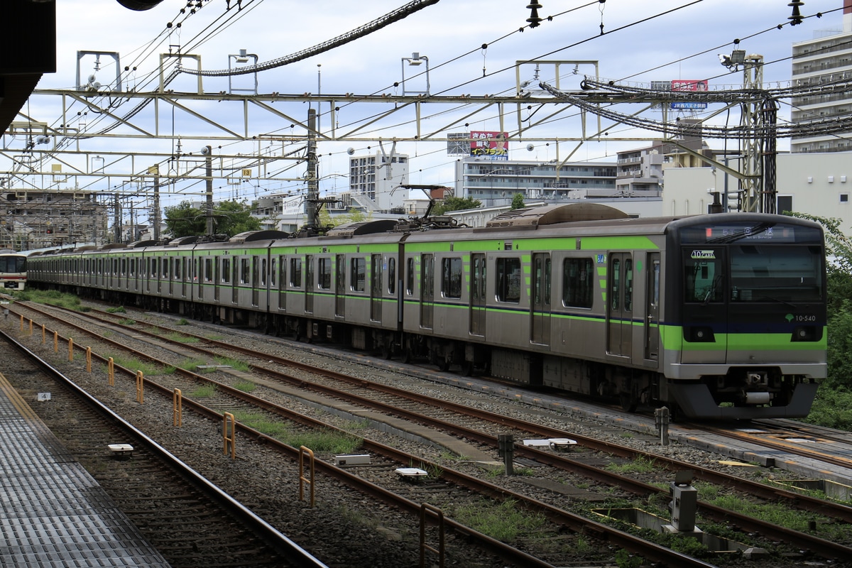 東京都交通局 大島車両検修場 10-300形 10-540F
