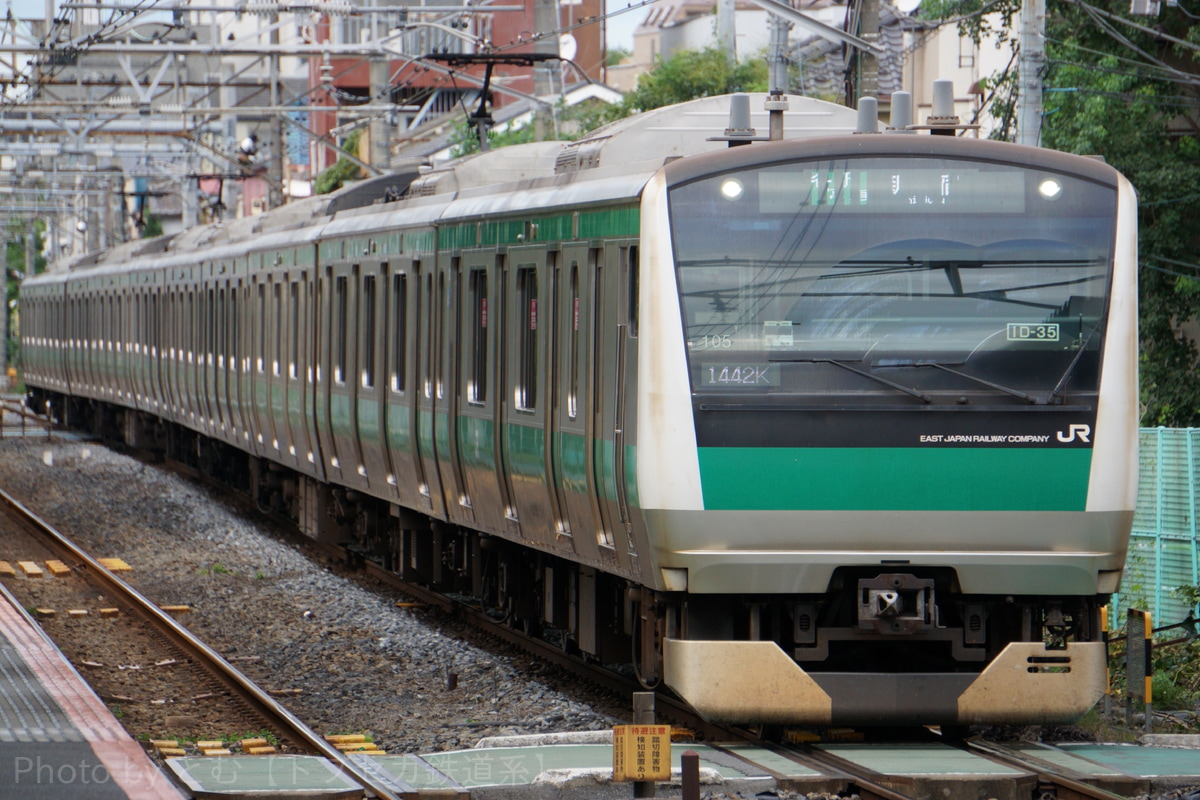 JR東日本 川越車両センター E233系 ハエ105編成