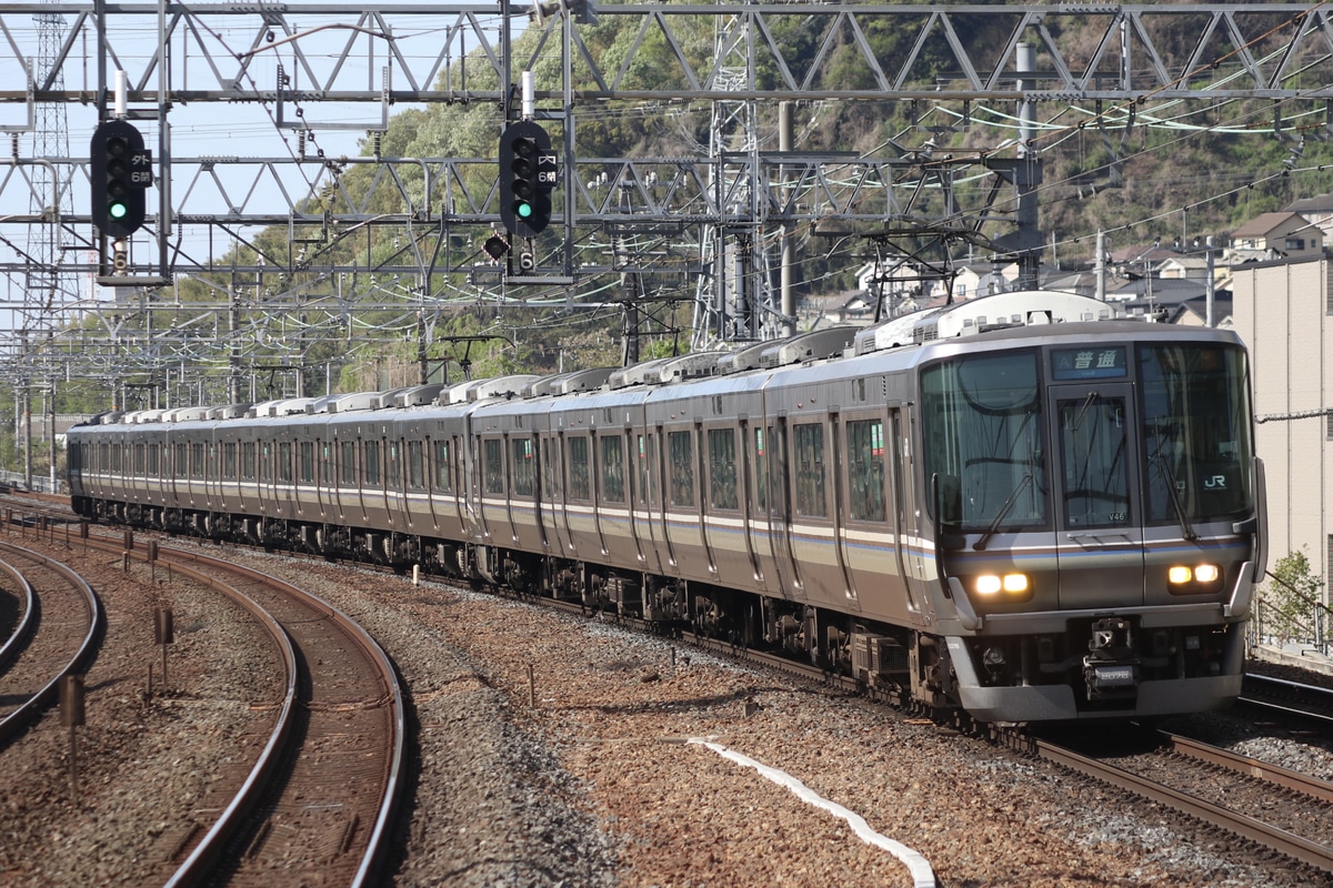 JR西日本 網干総合車両所本所 223系 V46編成