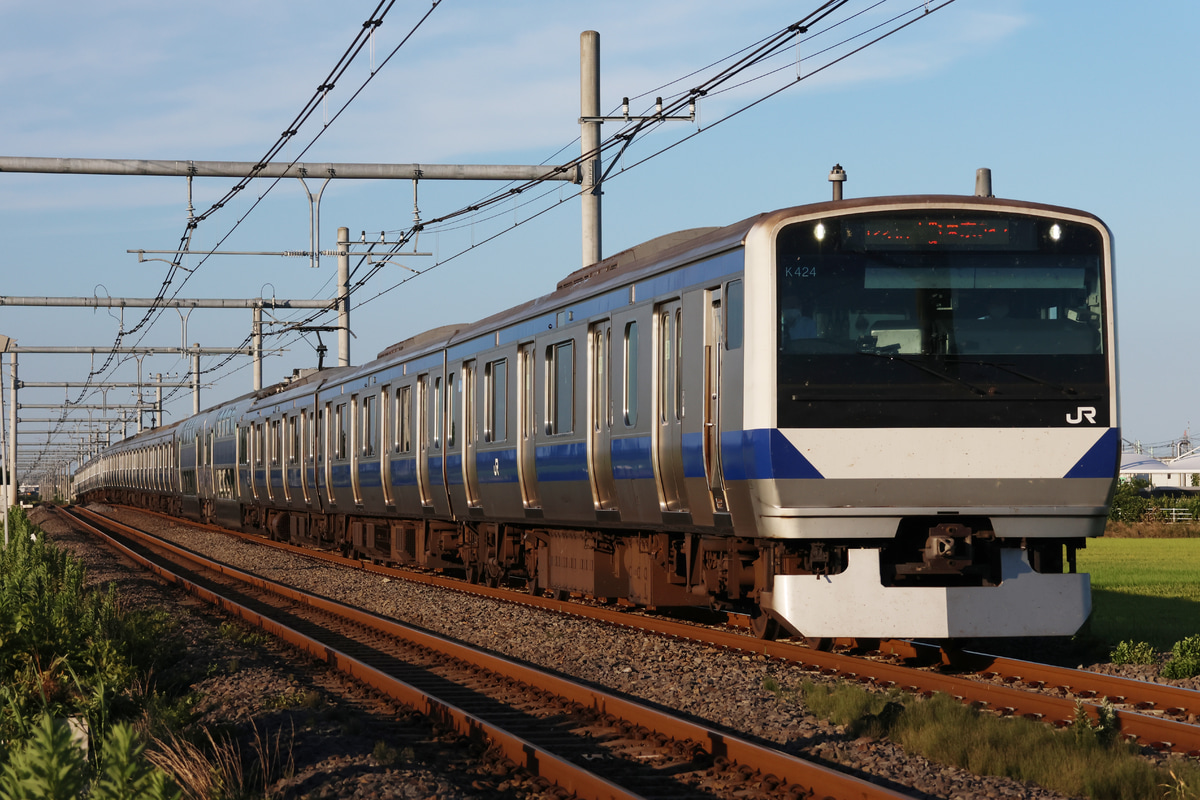 JR東日本 勝田車両センター E531系 K424編成