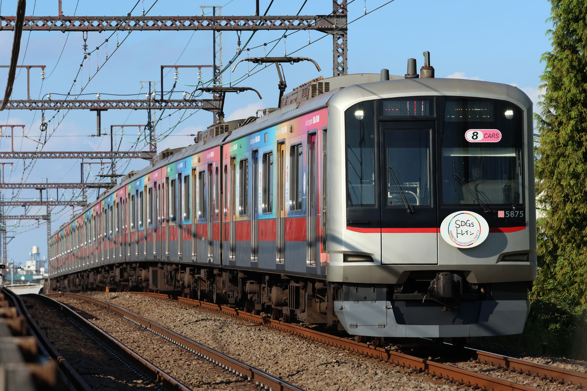 東急電鉄 元住吉検車区 5050系 5175F