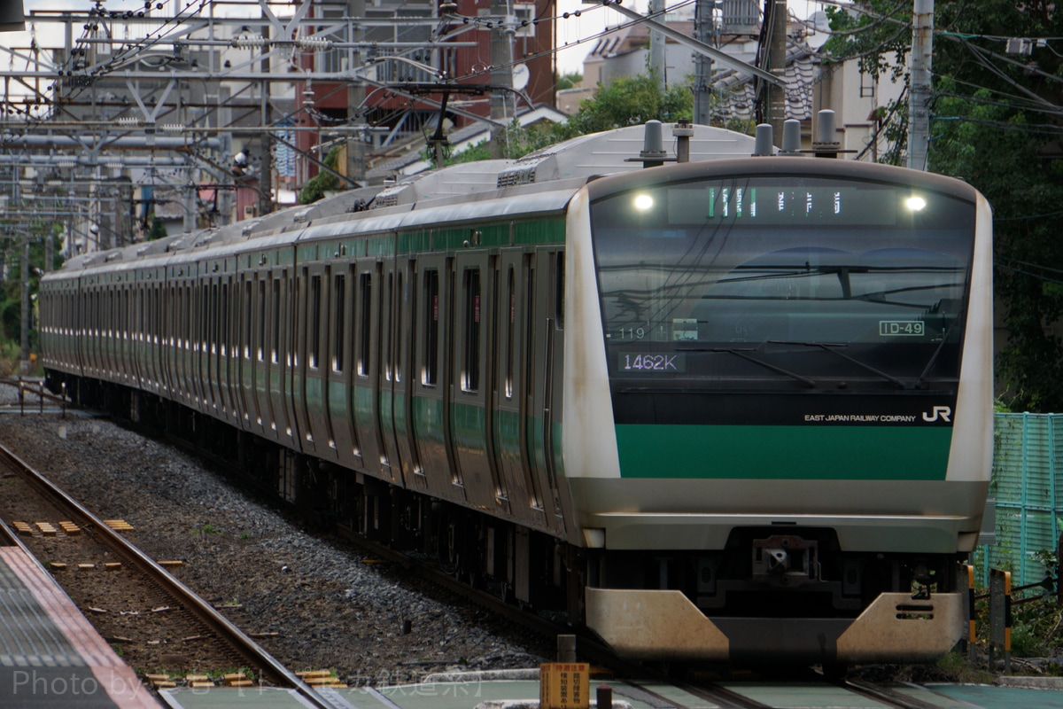 JR東日本 川越車両センター E233系 ハエ119編成