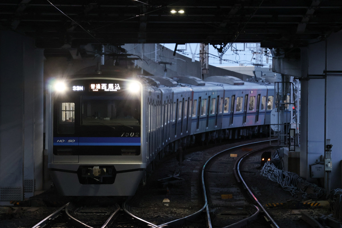 北総鉄道 印旛車両基地 7500形 7502F