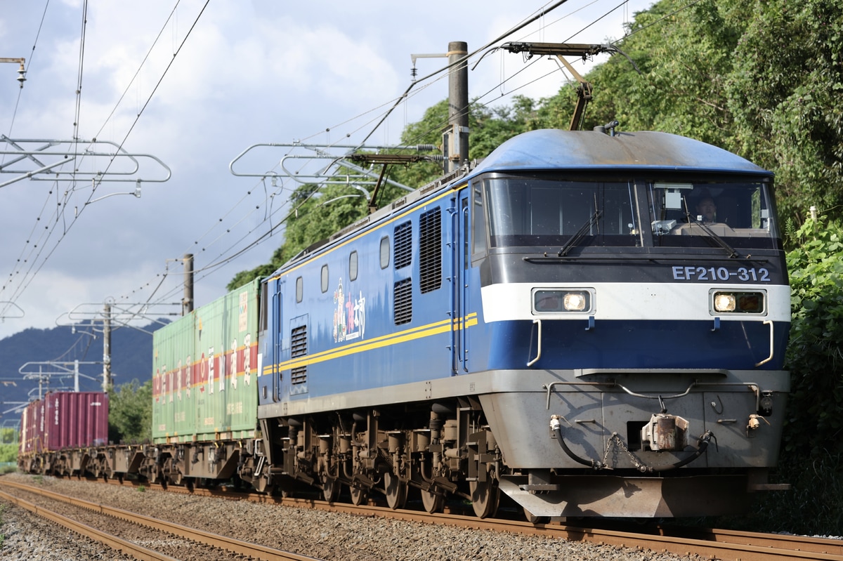JR貨物 吹田機関区 EF210 312