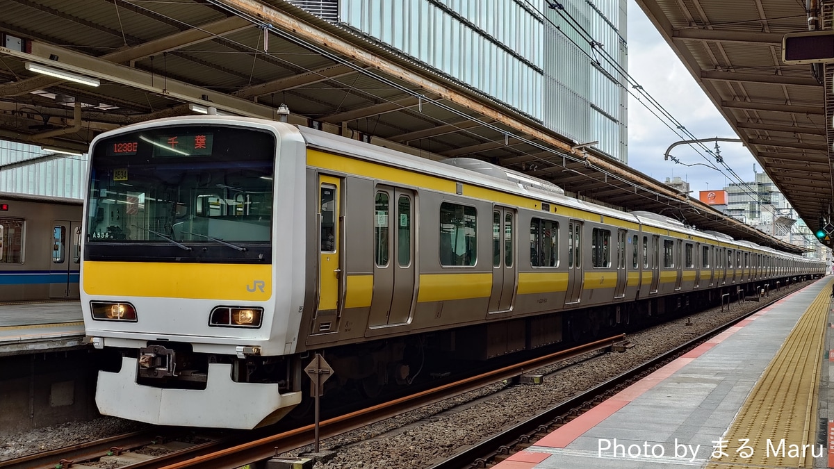 JR東日本 三鷹車両センター E231系500番台 A534編成