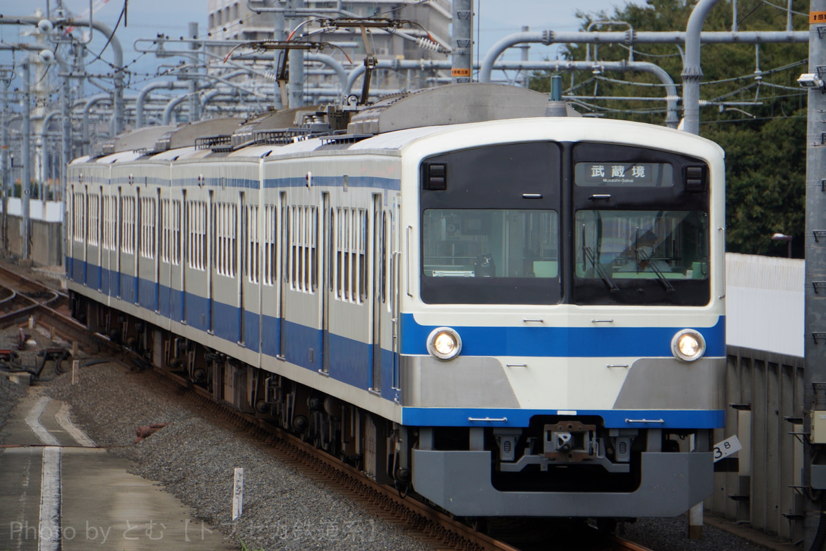 西武鉄道 新宿線車両所玉川上水車両基地 新101系 1241F