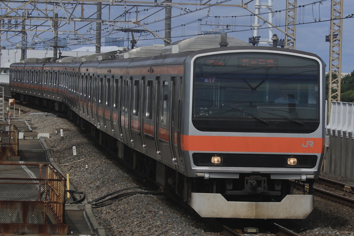 JR東日本 京葉車両センター E231系 ケヨMU17編成
