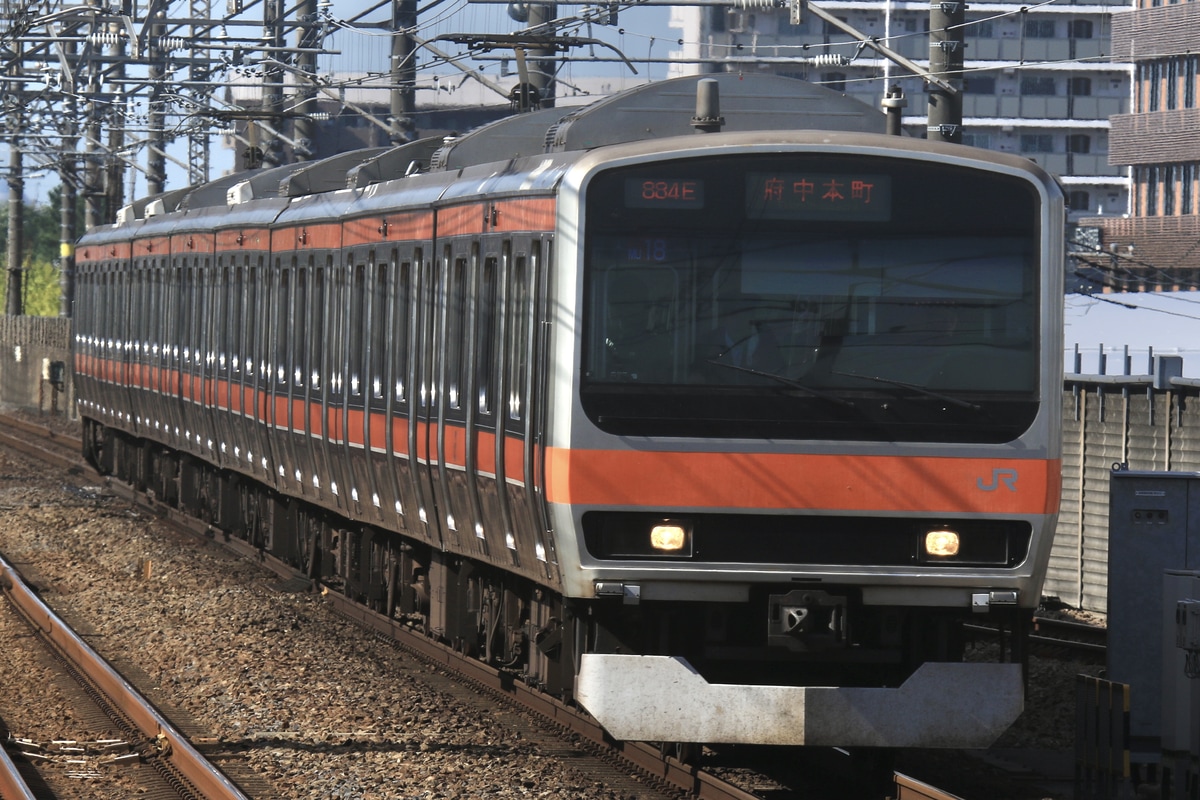JR東日本 京葉車両センター E231系 ケヨMU18編成