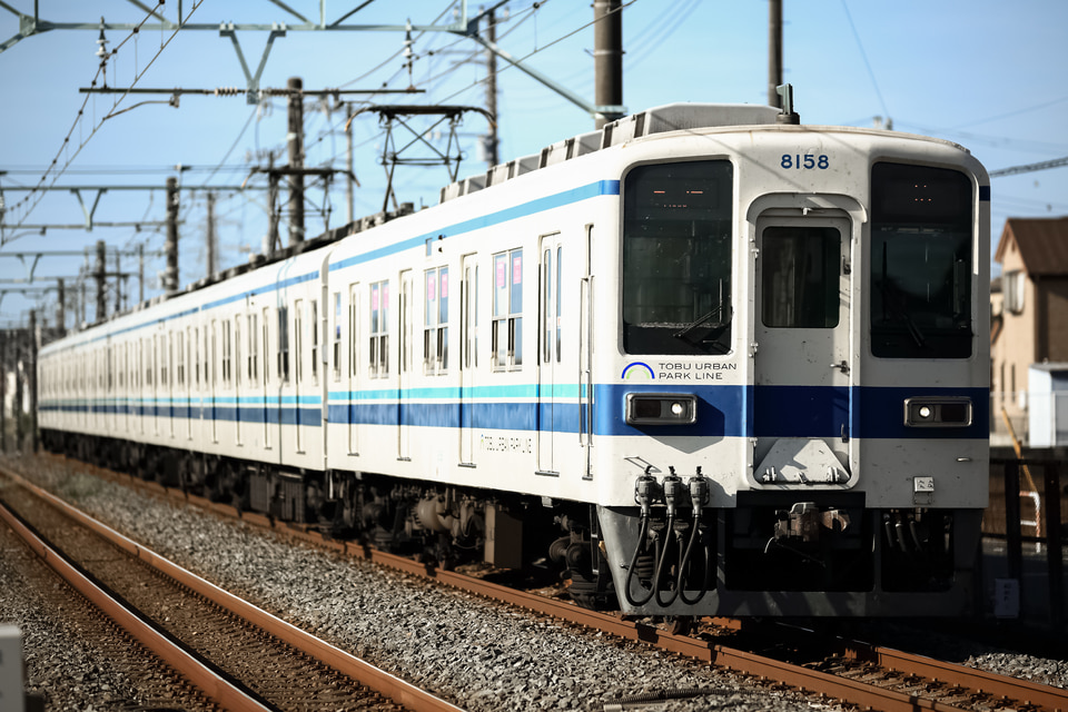 東武8000系8158F(8158編成)（南栗橋車両管区七光台支所）の編成データ