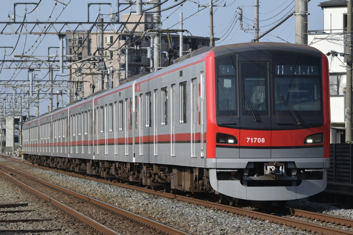 東武鉄道 南栗橋車両管区春日部支所 70000系 71708F