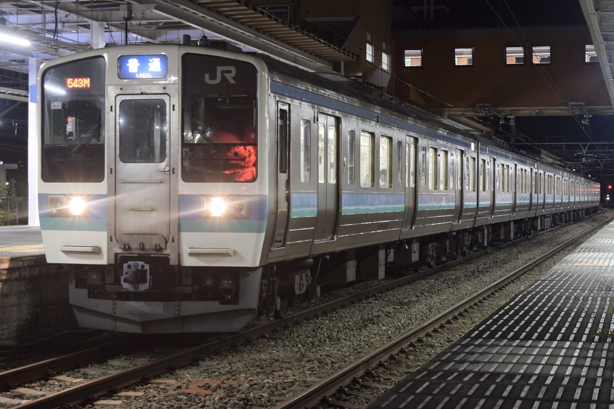 JR東日本 長野総合車両センター 211系 ナノN611編成