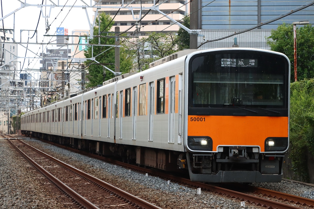 東武鉄道 森林公園検修区 50000系 51001f