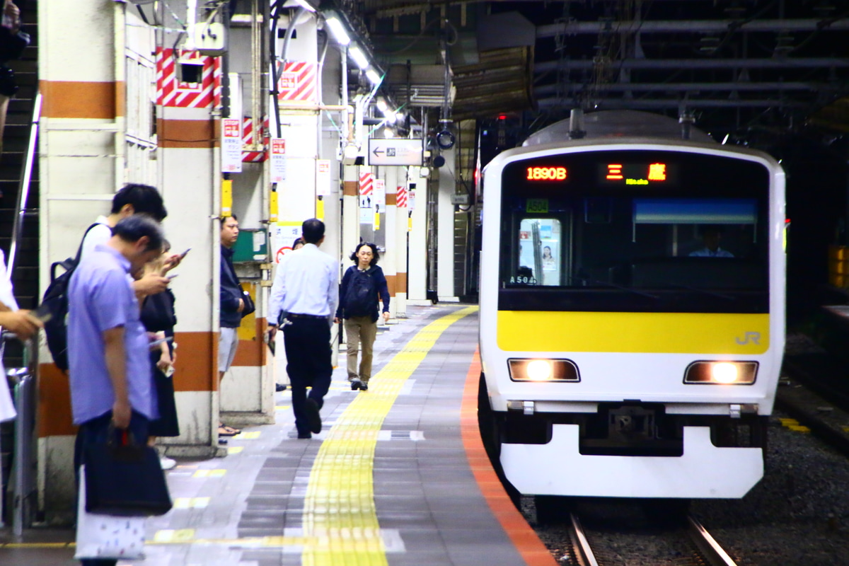 JR東日本 三鷹車両センター E231系 A504編成