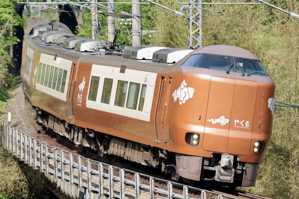 JR西日本 後藤総合車両所出雲支所 273系 Y2編成