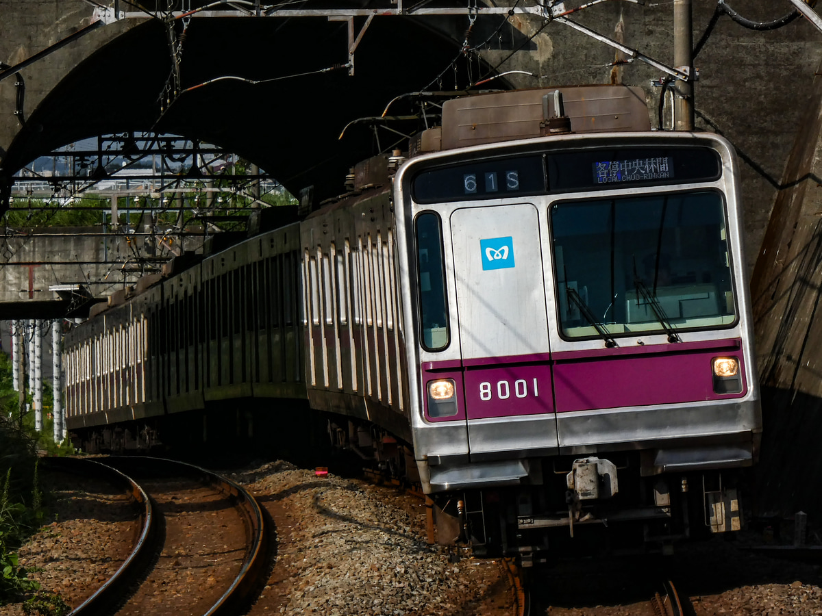 東京メトロ 鷺沼検車区 8000系 8101F