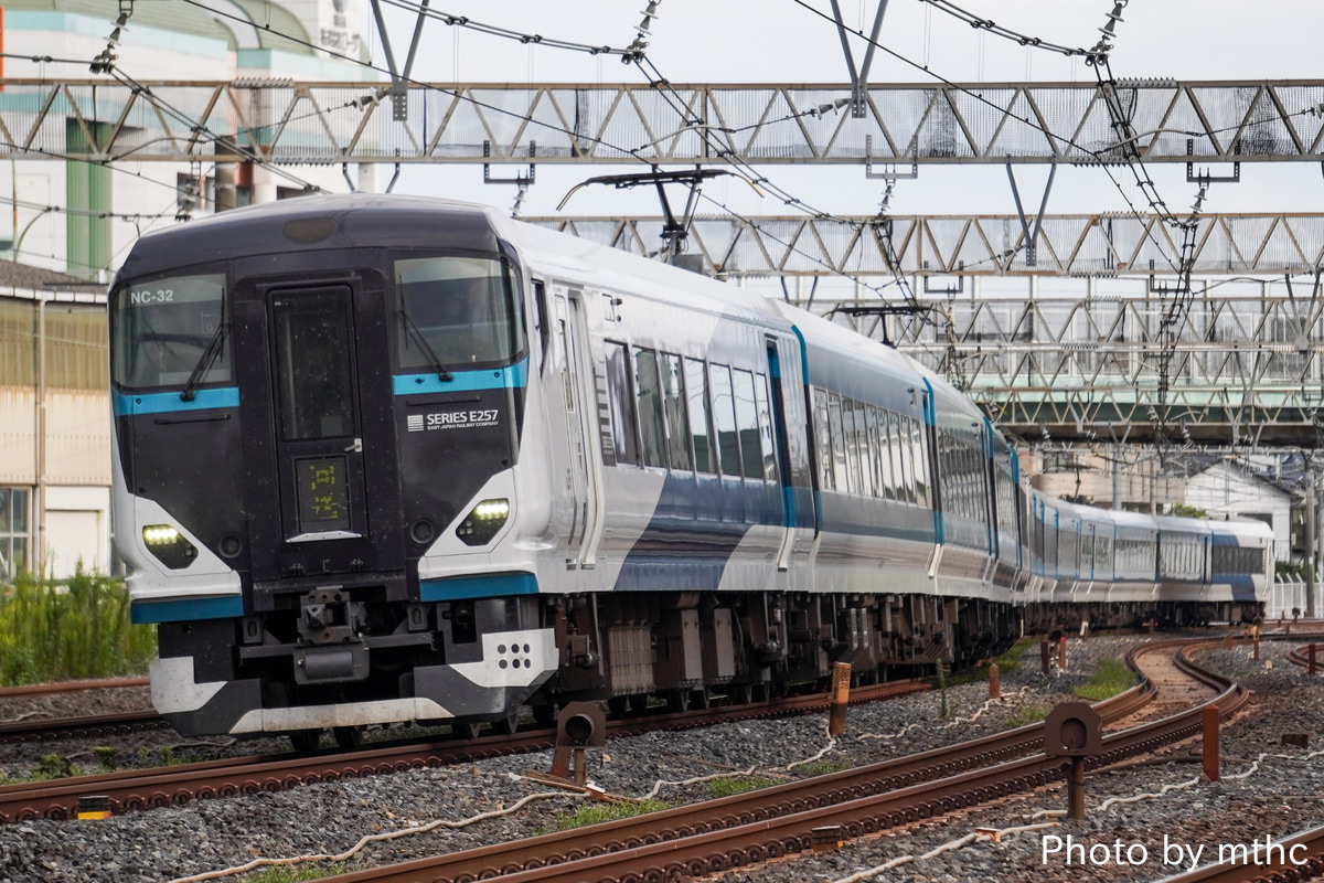 JR東日本 大宮総合車両センター東大宮センター E257系 オオNC-32編成