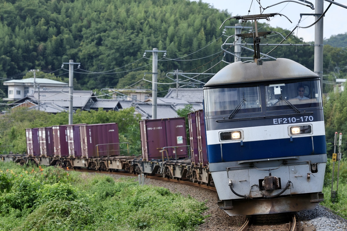 JR貨物 吹田機関区 EF210 170