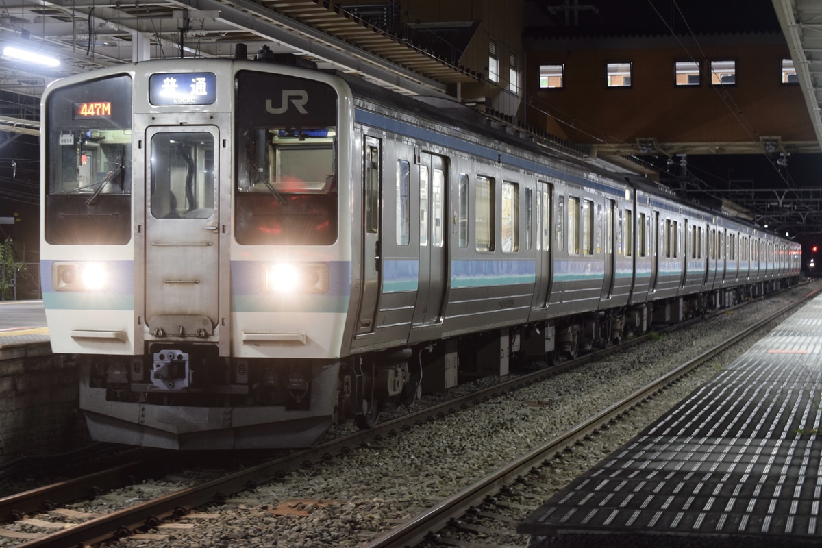 JR東日本 長野総合車両センター 211系 ナノN608編成