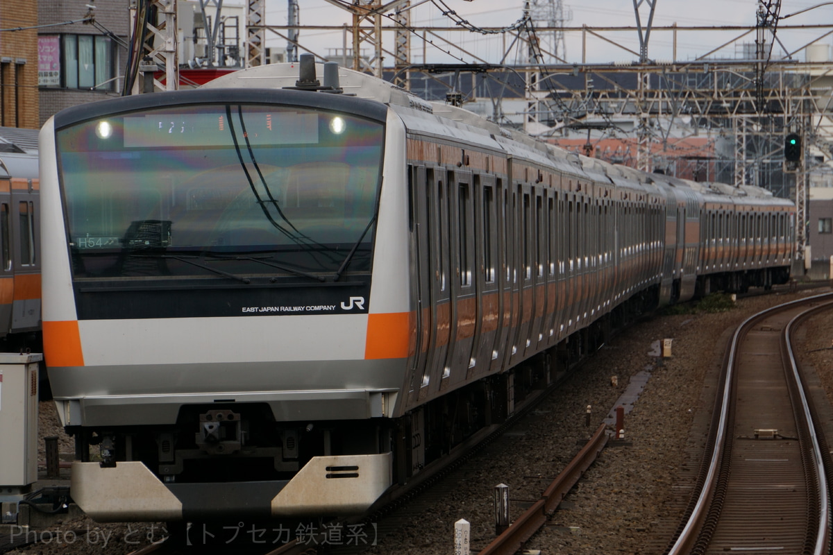 JR東日本 豊田車両センター本区 E233系 トタH54編成