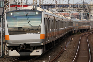 JR東日本E233系トタT16編成を吉祥寺駅で撮影した画像