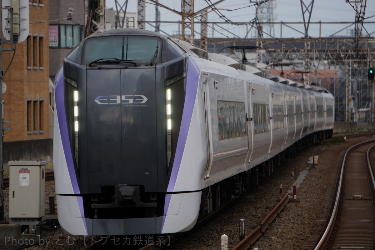 JR東日本 松本車両センター E353系 モトS103編成