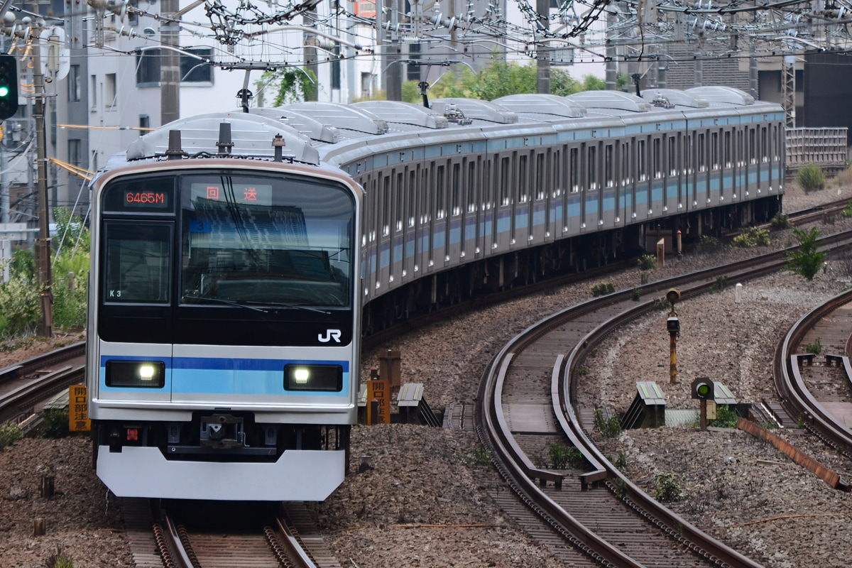 JR東日本 三鷹車両センター E231系 ミツK3編成