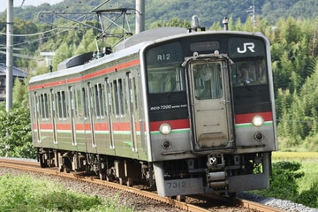 JR四国7200系R12編成を詫間～みの間で撮影した画像