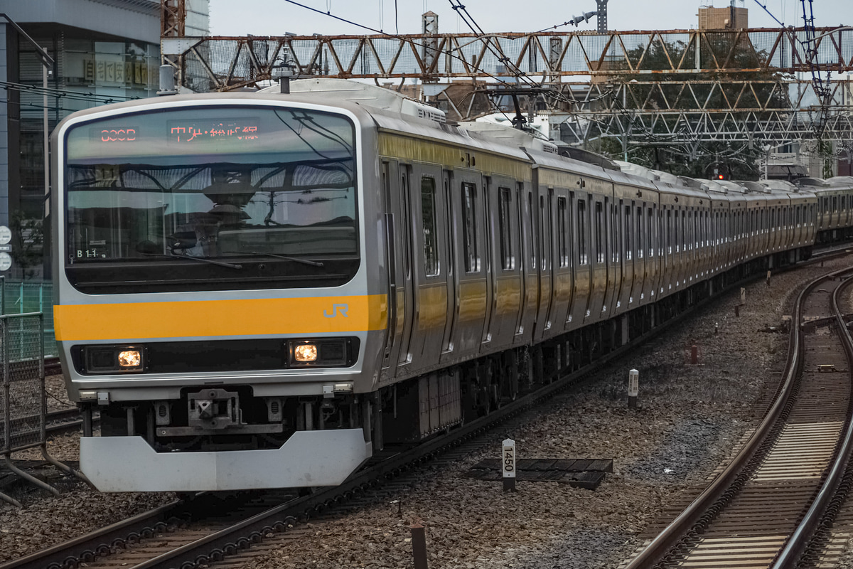 JR東日本 三鷹車両センター E231系0番台 B11編成