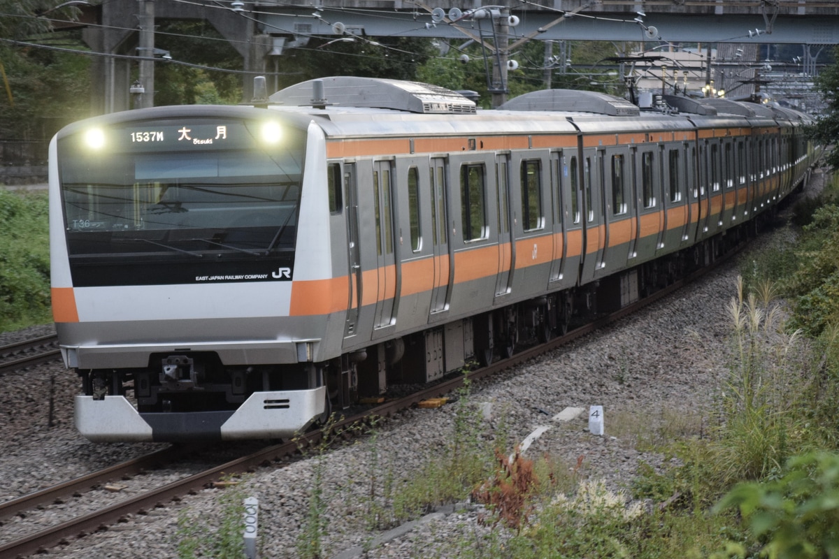 JR東日本 豊田車両センター本区 E233系 トタT36編成
