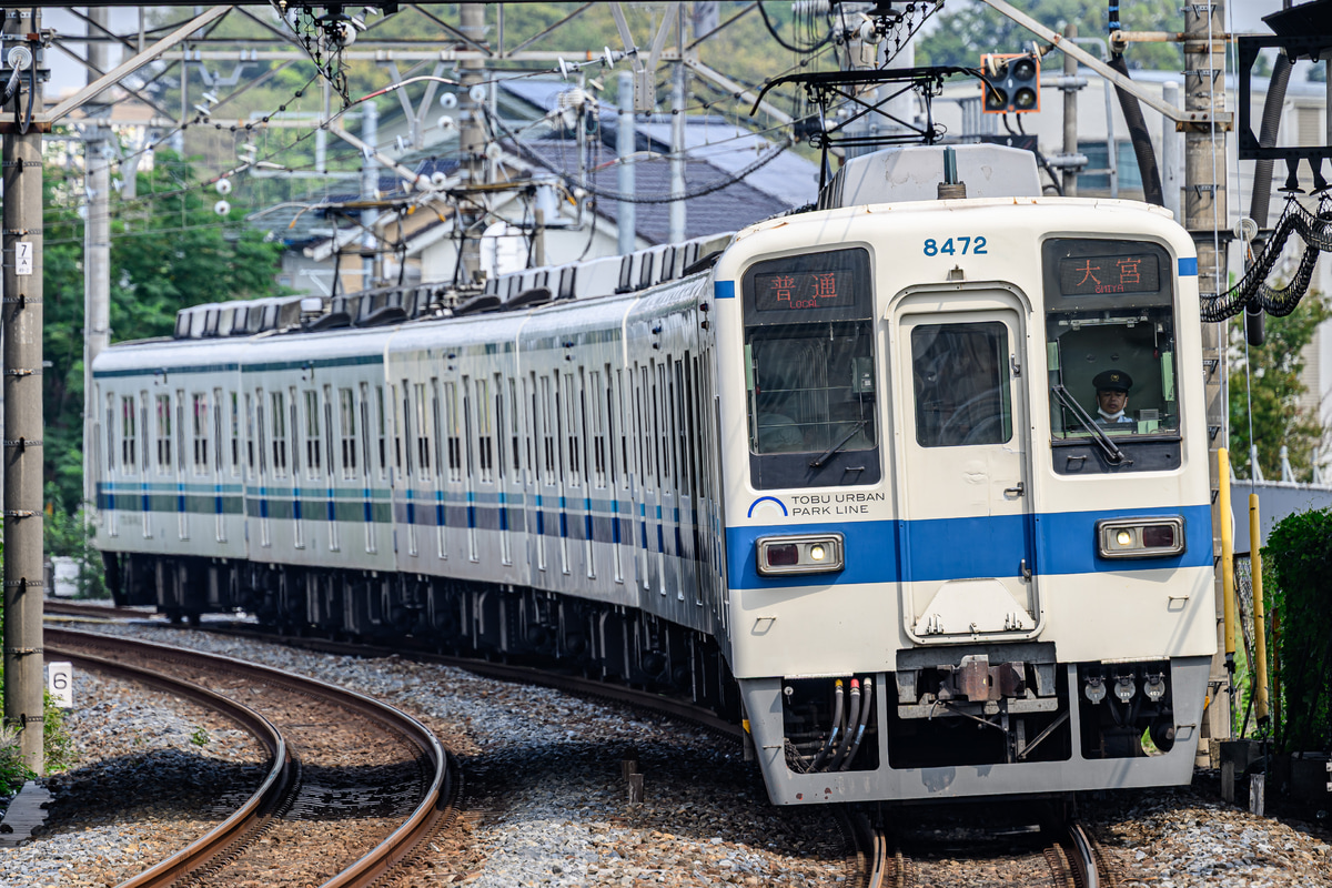 東武鉄道 南栗橋車両管区七光台支所 8000型 8172F