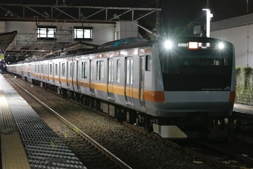 JR東日本E233系T6編成を中神駅で撮影した画像