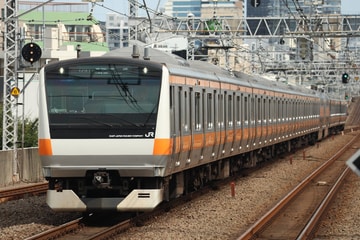 JR東日本E233系トタT6編成を阿佐ケ谷駅で撮影した画像