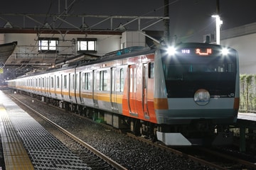 JR東日本E233系青660編成を中神駅で撮影した画像