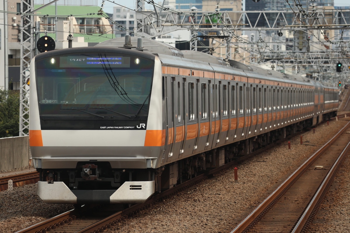 JR東日本 豊田車両センター本区 E233系 トタT34編成