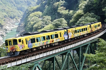 JR四国2700系2702を小歩危～阿波川口間で撮影した画像