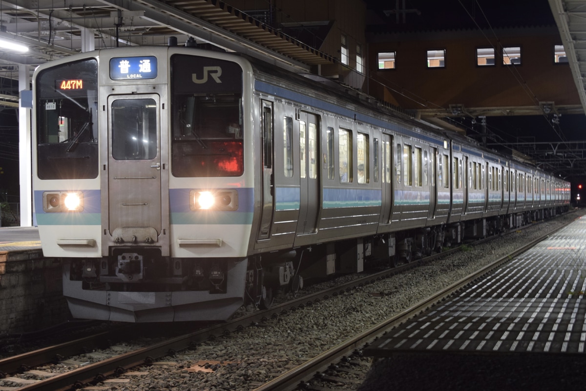 JR東日本 長野総合車両センター 211系 ナノN610編成