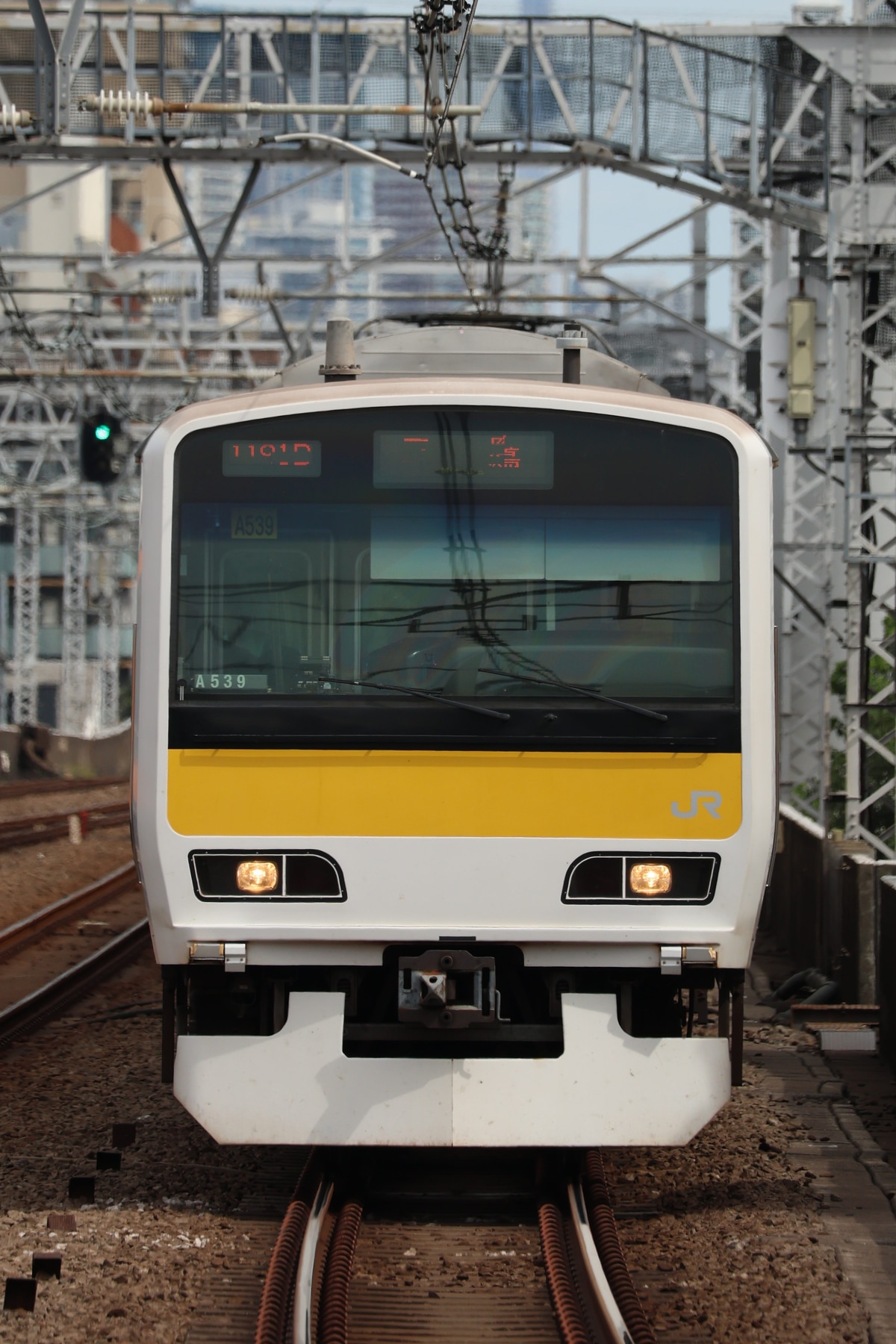 JR東日本 三鷹車両センター E231系 ミツA539編成