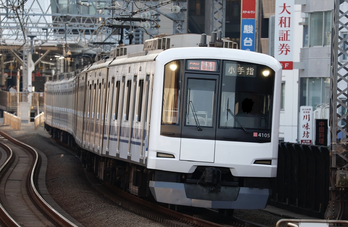 東急電鉄 元住吉検車区 5050系 4105F
